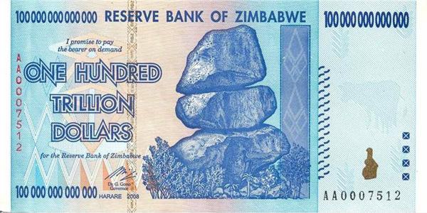 Trillion dollar bill