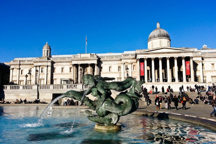 Trafalgar square London