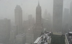 Blizzard in New York