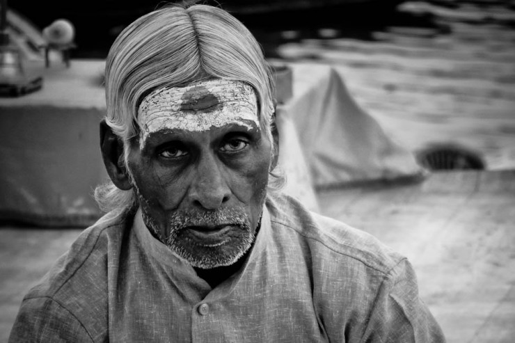 Holy Man in Varanasi India