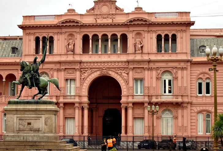 Casa Rosada in Buenos Aires