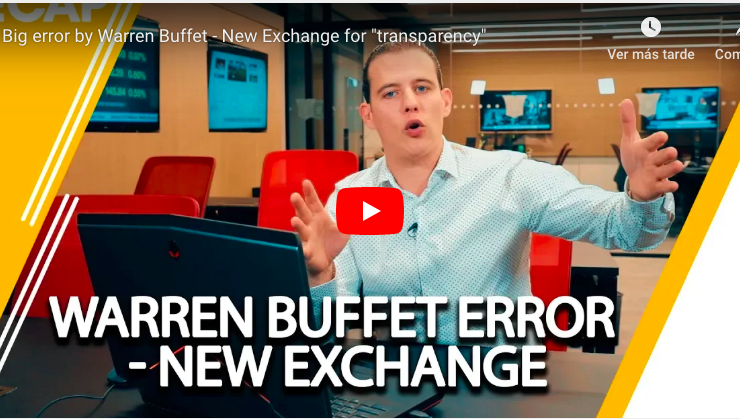 Big error by Warren Buffet - New Exchange for "transparency" - Weekly Recap (PODCAST EP2)