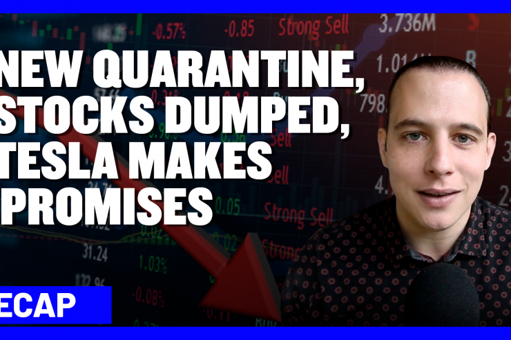 Recap September 27: New Quarantine, Stocks Dumped, Tesla makes promises (Recap Ep090)