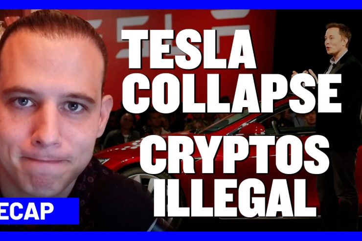 Recap September 13: Tesla stock collapses & recovers - Cryptos illegal in Europe (Recap Ep088)