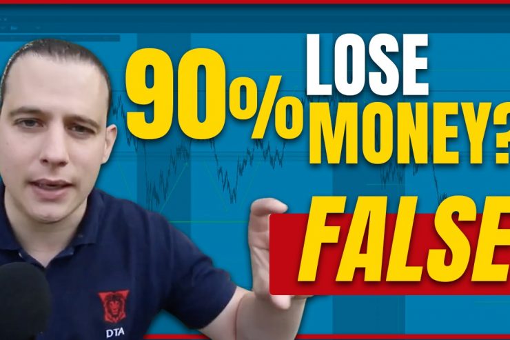 Do 90% of traders lose money? FALSE