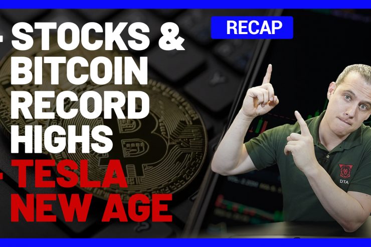 Recap December 20: Stocks & Bitcoin Record Highs, Tesla New Age (Recap Ep102)