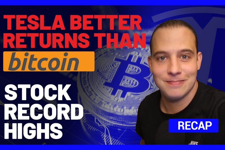 Recap January 17: Tesla better returns than Bitcoin, Stock Record Highs (Recap Ep106)