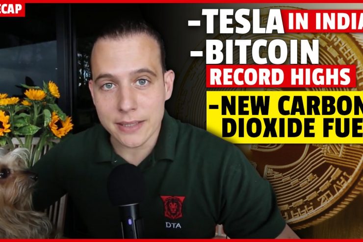 Recap January 3: Tesla in India, Bitcoin Record Highs, New Carbon Dioxide fuel (Recap ep104)